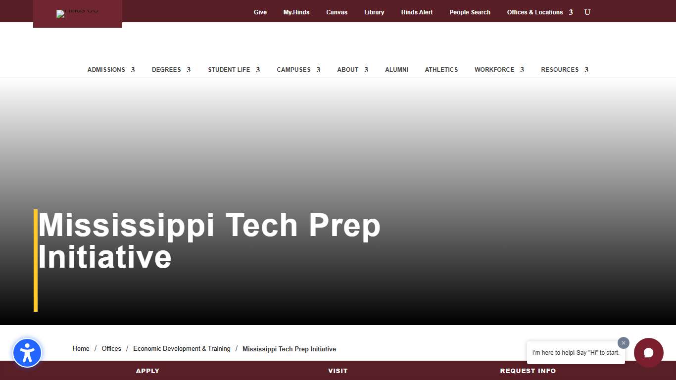 Mississippi Tech Prep Initiative | Hinds Community College