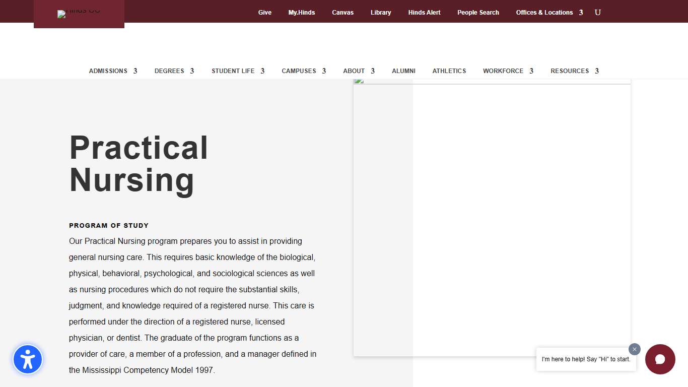 Practical Nursing | Hinds Community College